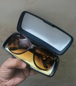 Dual Tone Women Sunglasses Floral Print