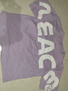 Purple Graphic T-Shirt