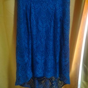 Latin Quaters High Low Dress