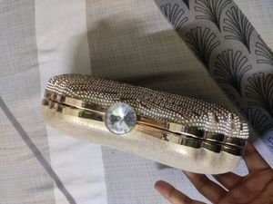 Gold Party Handbag