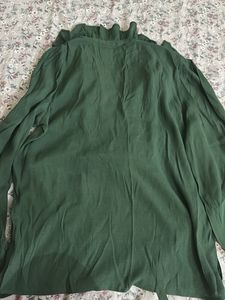 ZARA ruffle top