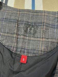 Checked Vest