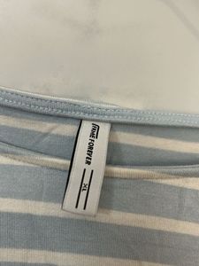 Striped Boat Neck Top