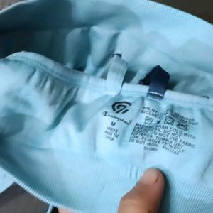 Ribbed Zip Front Sports Bra