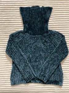 Velvet Wool Knitted Pullover