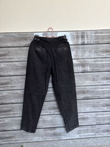 Stylish Washed Black Denim Jeans