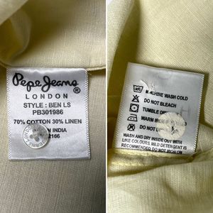 Pepe Jeans Linen Blend Mandarin