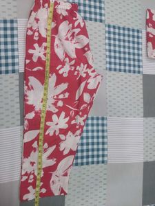 Magenta Floral Kurta Set