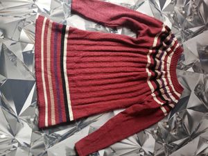 Striped Knit Mini Dress