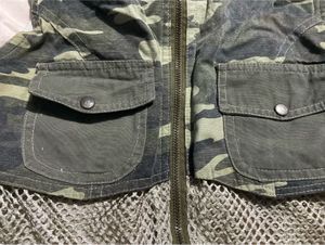 Camo Vest with Hood