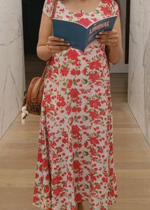 Long A Line Birth Day Dress 🌷