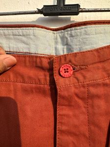 Rust Colored Casual Pants