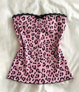 Chic Leopard Print Tube Top