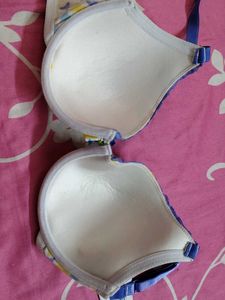 Cute Butterfly Print Bra