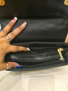 Stylish Black Crossbody Bag