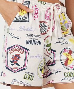 Whimsical Printed Shorts