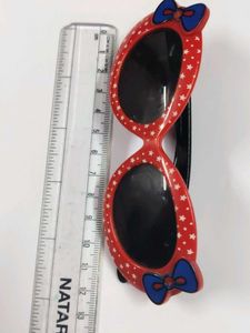 Child Cute Red butterfly Sunglasses with Bows