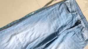 Light Wash Wide Leg Jeans