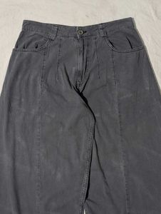 Vintage Baggy Grey Denim Jeans