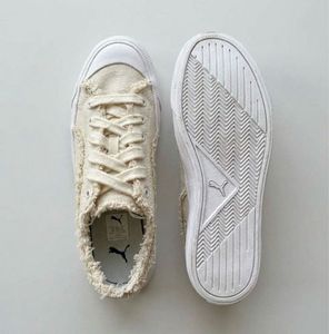 Unreleased Puma Distressed Canvas Sneakers