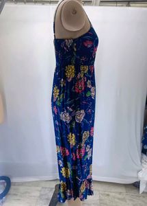 Floral Print Wide Leg Jumpsuit