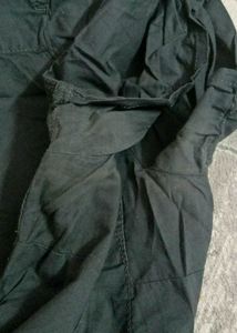 Dark Grey Button-Up Shirt