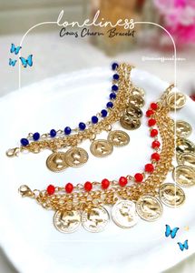 Coin Charm Bracelet (Pack Of-1)