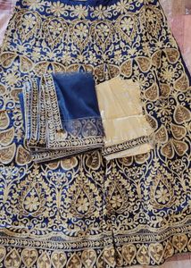 New unstitched Bridal Lahenga