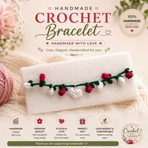 Handmade Crochet Bracelet