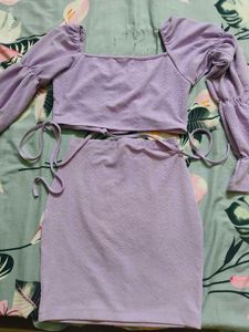 Chic Lavender Co-ord Set