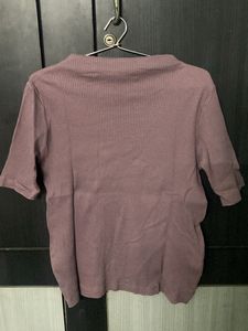 Purple Turtle Neck