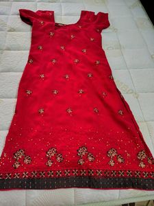 Red Salwar Set