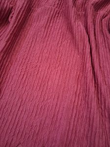 Chic Pink Textured Top