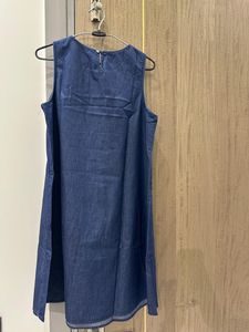 last price Denim Patch Dress