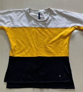 Colorblock Long Sleeve Top "Positive Vibes"
