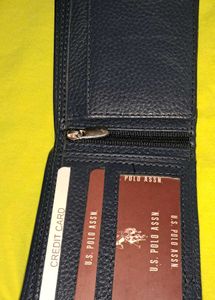 Brand new Navy Blue Leather  *US Polo wallet*