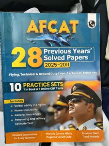 AFCAT Previous Years Solved Papers 2025-2011