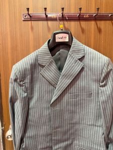 Men's Striped Blazer
