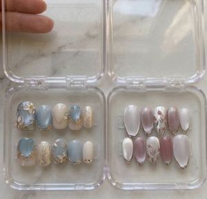 COMBO Dreamy Pastel Luxe Press On Nails✨🌸💎