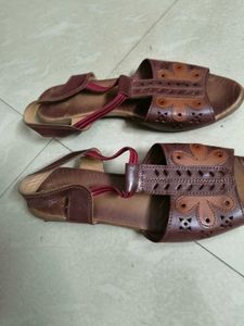 Comfortable Women's Brown Leather Sandals