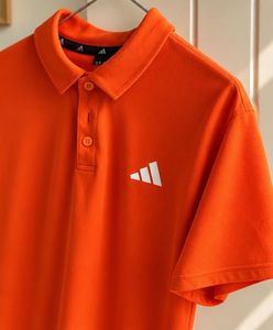 Adidas Orange Polo Shirt