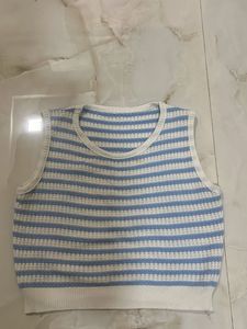 Striped Knit Tank Top