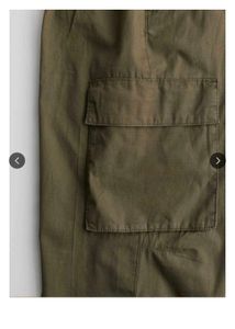 H&amp;M Canvas Cargo Trousers
