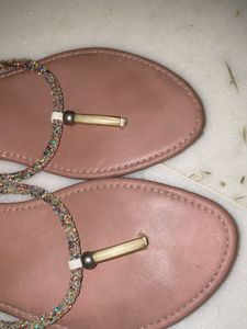 Sparkly Flat Sandals