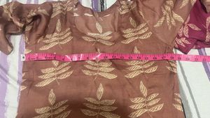 Beautiful Leaf Print Kurta Set