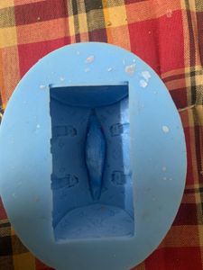 Blue Silicone Mold