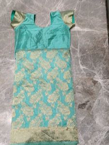 Beautiful Teal Lehenga Choli Set