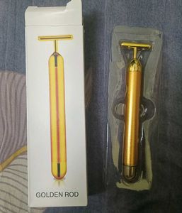 Golden Rod Facial Massager