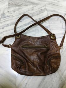 Pure Letter Shoulder Bag