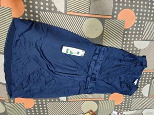 Elegant Navy Blue Dress and new shampoo free